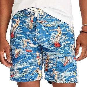 Polo‎ Ralph Lauren men's Kailua Surf Swim Trunks Shorts Size Large